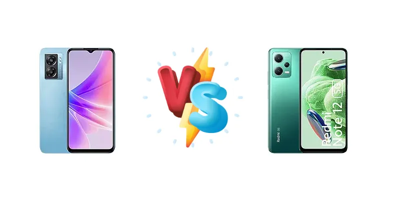 Oppo A77 vs Xiaomi Redmi Note 12