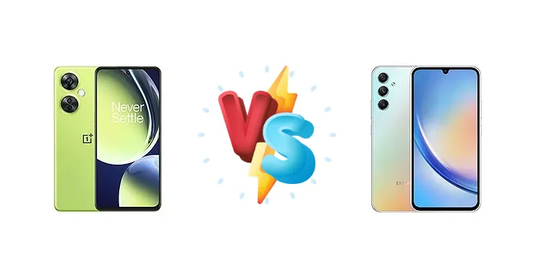 OnePlus Nord CE 3 Lite vs Samsung Galaxy A34