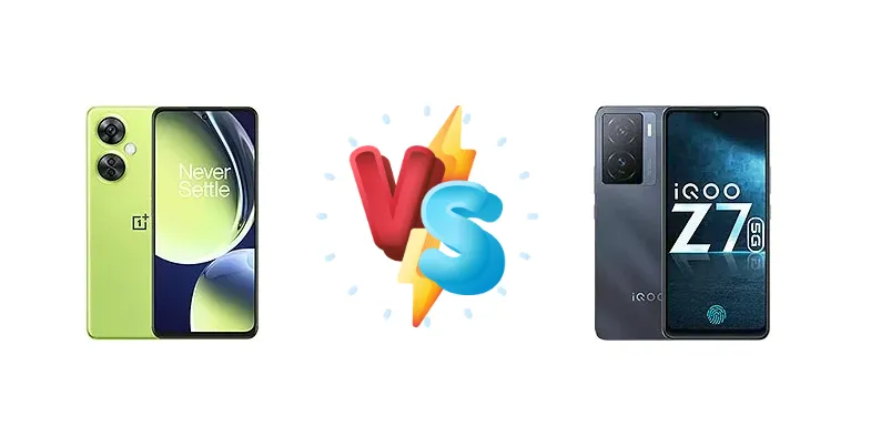 OnePlus Nord CE 3 Lite vs vivo iQOO Z7