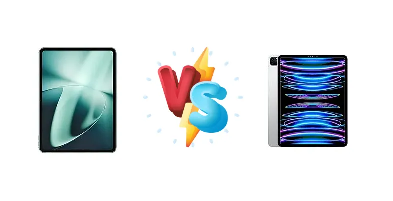 OnePlus Pad vs Apple iPad Pro 12.9 (2022)