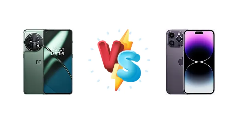 OnePlus 11 vs iPhone 14 Pro Max: Clash of Titans