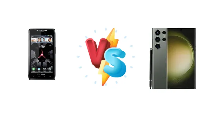 DROID RAZR vs Galaxy S23 Ultra: Epic Phone Showdown