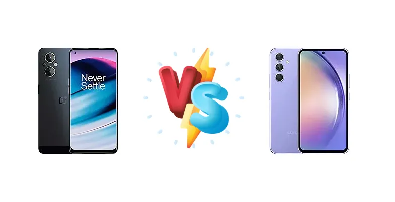 OnePlus Nord N20 5G vs Samsung Galaxy A54