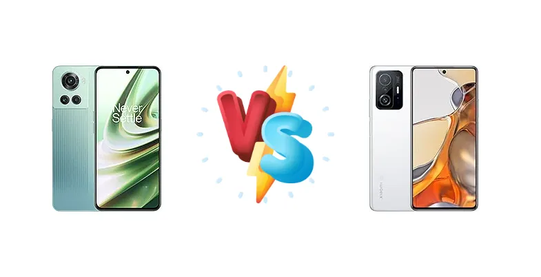 OnePlus 10R 150W vs Xiaomi 11T Pro