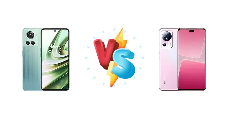 OnePlus 10R 150W vs Xiaomi 13 Lite