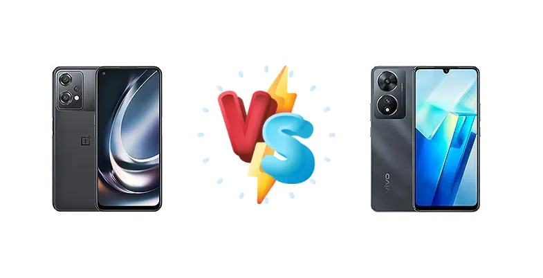 OnePlus Nord CE 2 Lite 5G vs vivo T2 (India)