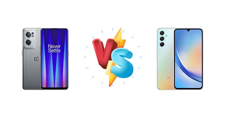 Nord CE 2 5G vs Galaxy A34: Which Phone Wins?