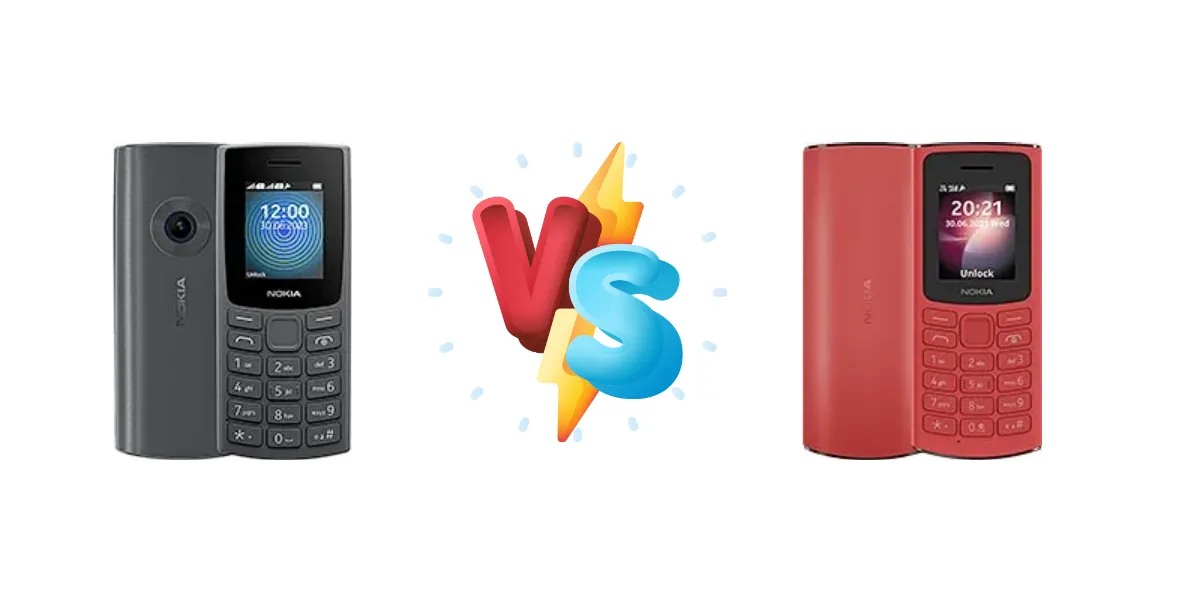 Nokia 110 (2023) vs Nokia 105 4G
