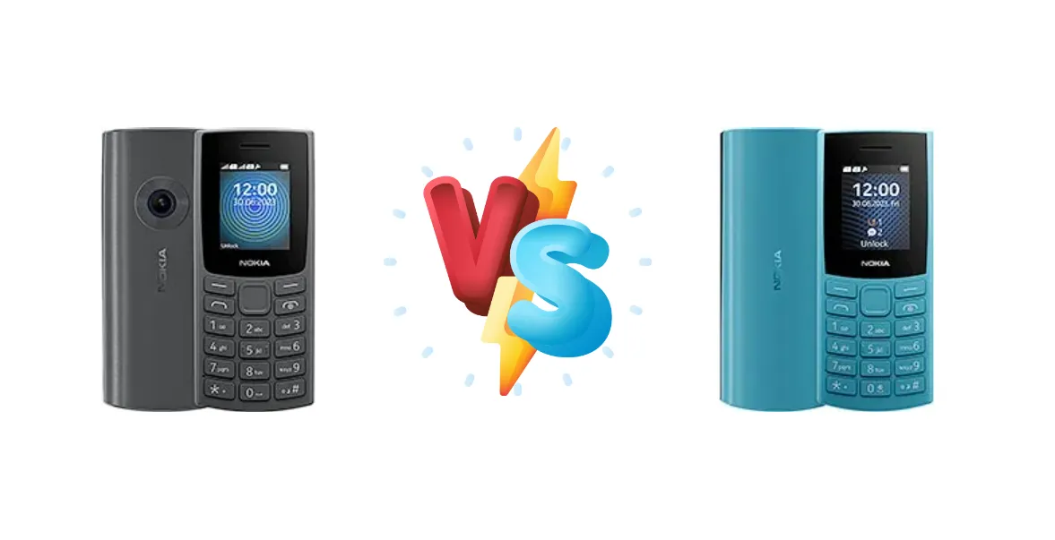 Nokia 110 (2023) vs Nokia 105 4G (2023)