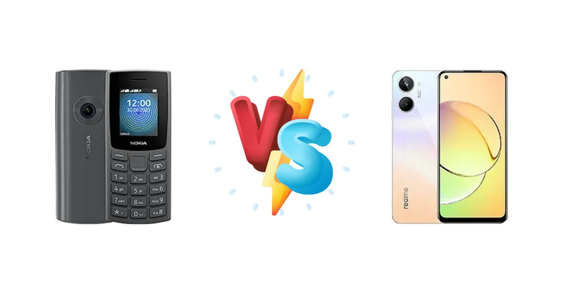 Nokia 110 (2023) vs Realme 10