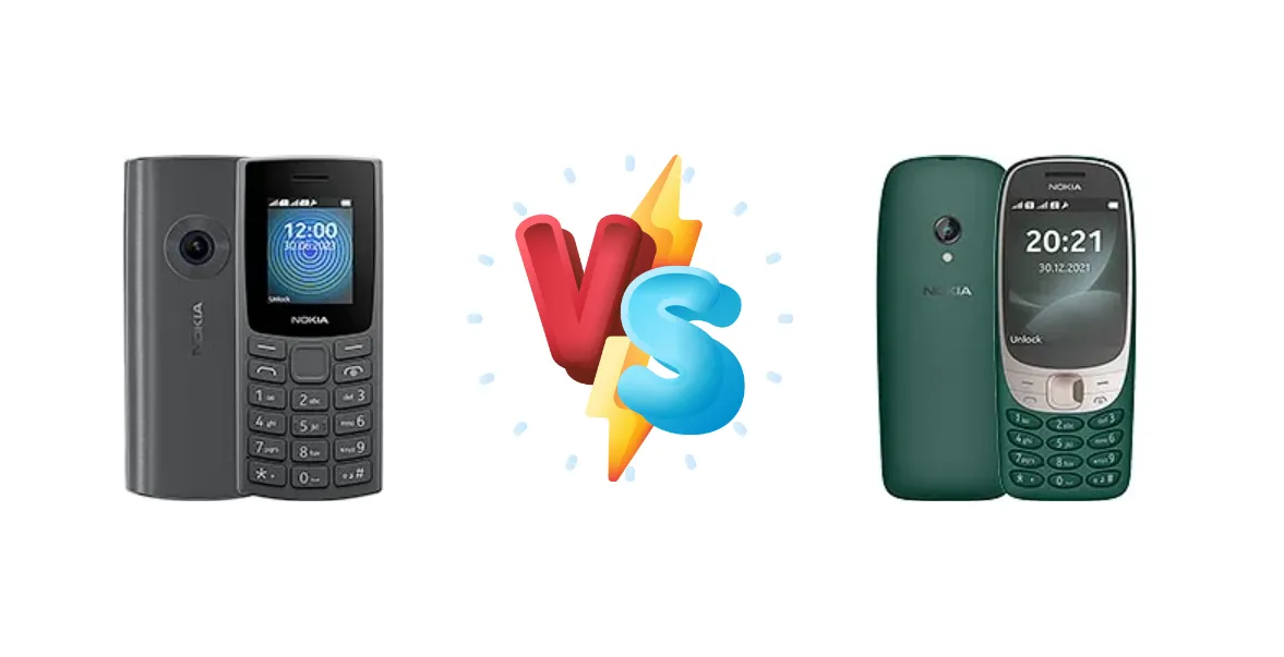 Nokia 110 (2023) vs Nokia 6310 (2021)