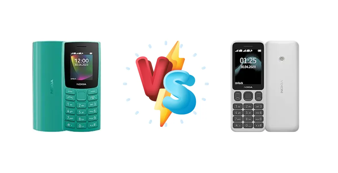 Nokia 106 (2023) vs Nokia 125