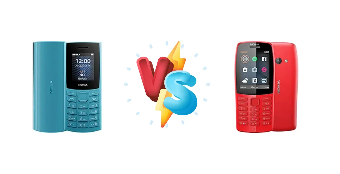 Nokia 105 4G (2023) vs Nokia 210