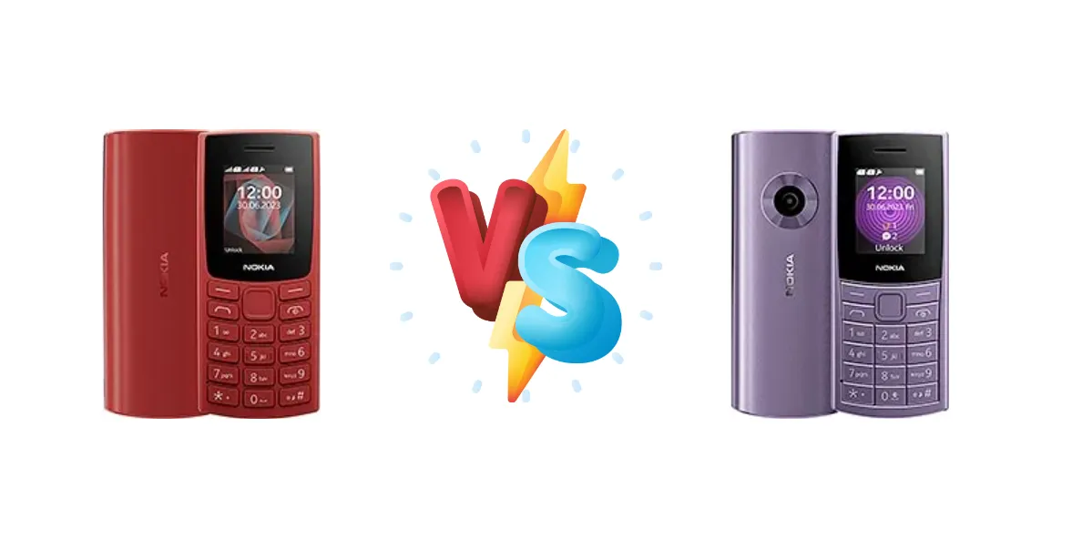 Nokia 105 (2023) vs Nokia 110 4G (2023)