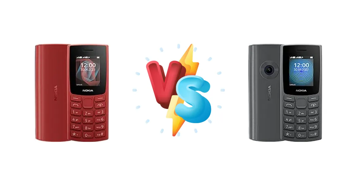 Nokia 105 (2023) vs Nokia 110 (2023)