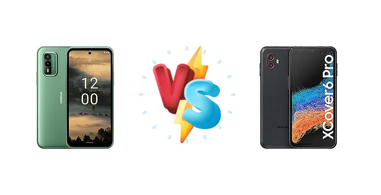 Nokia XR21 vs Samsung Galaxy XCover6 Pro