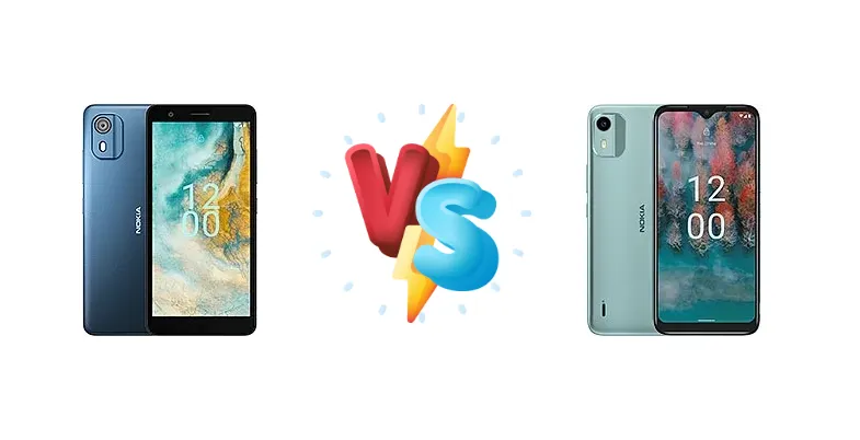 Nokia C02 vs Nokia C12
