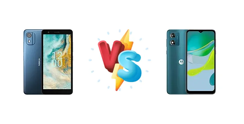 Nokia C02 vs Motorola Moto E13