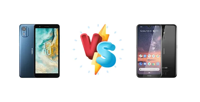 Nokia C02 vs Nokia 3.2