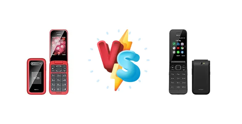 Nokia 2780 Flip vs Nokia 2720 V Flip