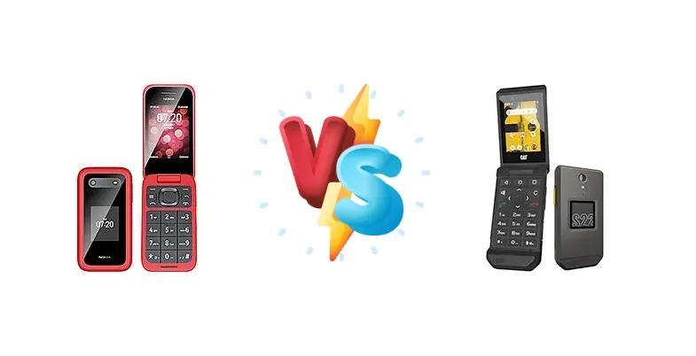 Nokia 2780 Flip vs Cat S22 Flip