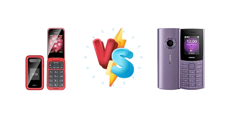 Nokia 2780 Flip vs Nokia 110 4G (2023)