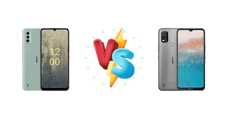 Nokia C31 vs Nokia C21 Plus