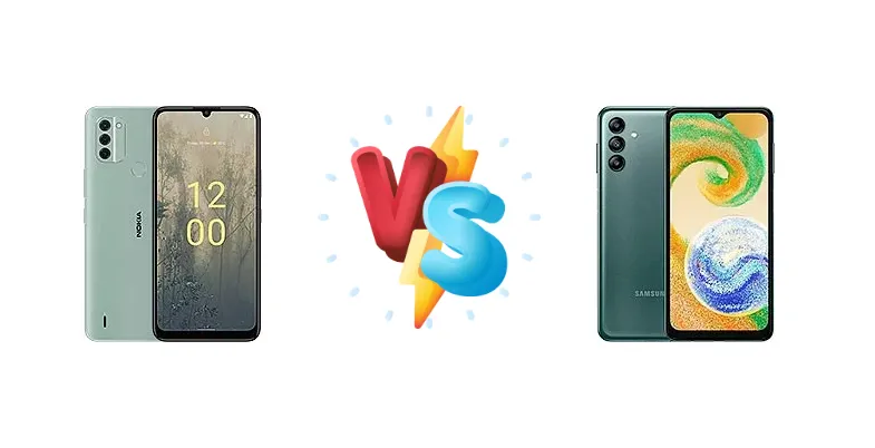 Nokia C31 vs Samsung Galaxy A04s