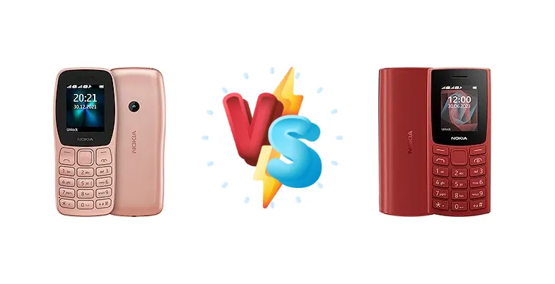 Nokia 110 (2022) vs Nokia 105 (2023)