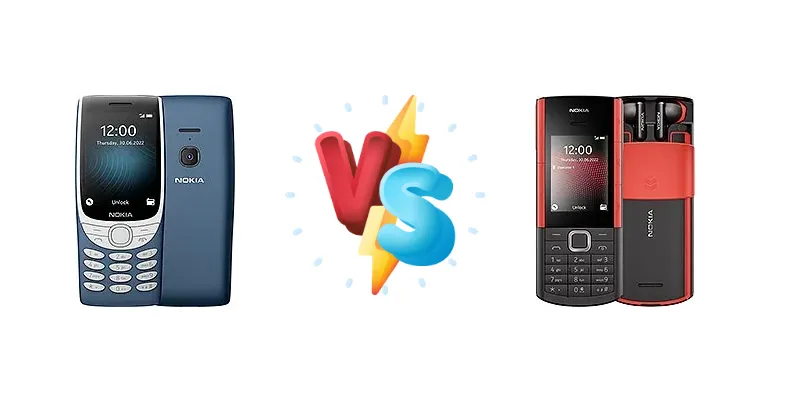 Nokia 8210 4G vs Nokia 5710 XpressAudio