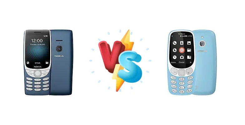 Nokia 8210 4G vs Nokia 3310 4G