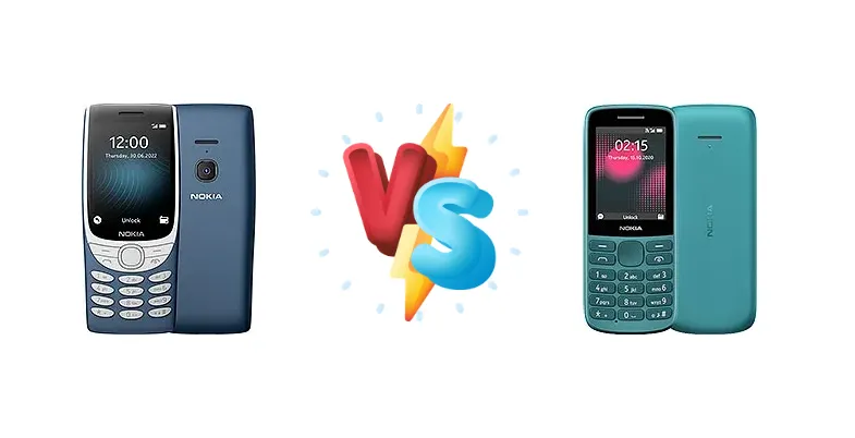 Nokia 8210 4G vs Nokia 215 4G