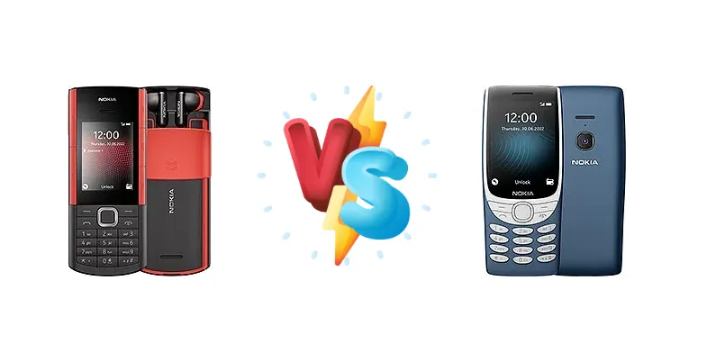 Nokia 5710 XpressAudio vs Nokia 8210 4G