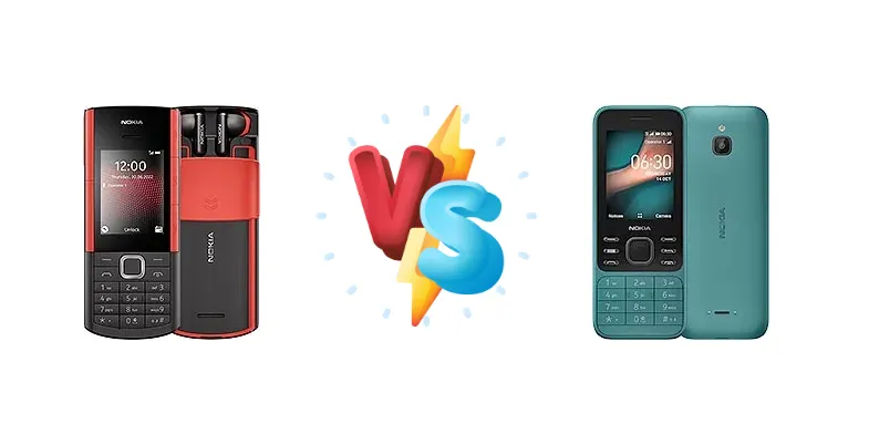 Nokia 5710 XpressAudio vs Nokia 6300 4G