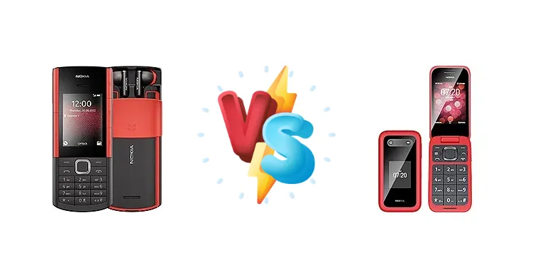 Nokia 5710 XpressAudio vs Nokia 2780 Flip