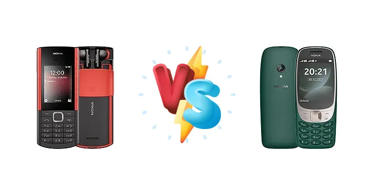 Nokia 5710 XpressAudio vs Nokia 6310 (2021)