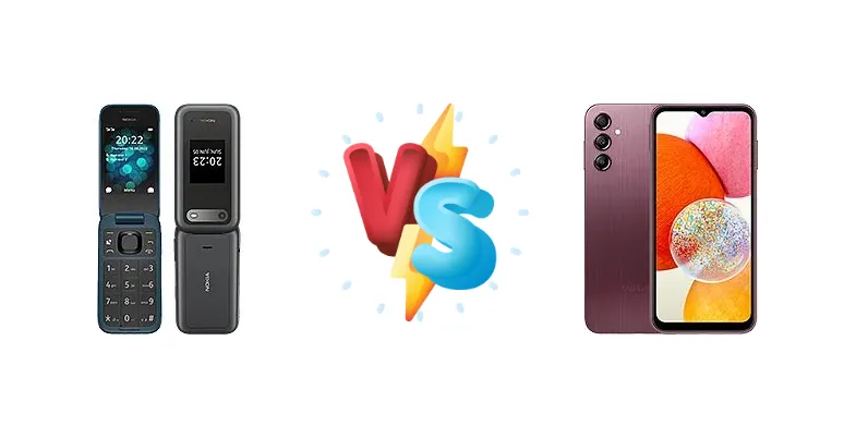 Nokia 2760 Flip vs Samsung Galaxy A14