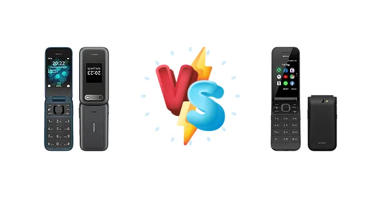 Nokia 2660 Flip vs Nokia 2720 V Flip