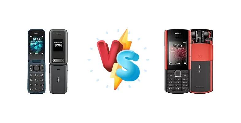 Nokia 2660 Flip vs Nokia 5710 XpressAudio