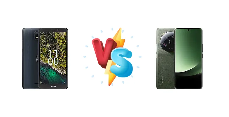 Nokia C100 vs Xiaomi 13 Ultra