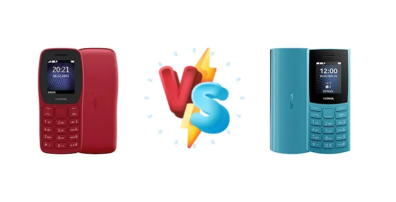 Nokia 105+ (2022) vs Nokia 105 4G (2023)