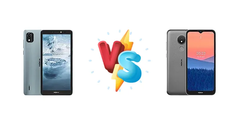 Nokia C2 2nd Edition vs Nokia C21