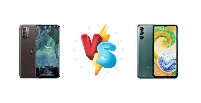 Nokia G21 vs Samsung Galaxy A04s