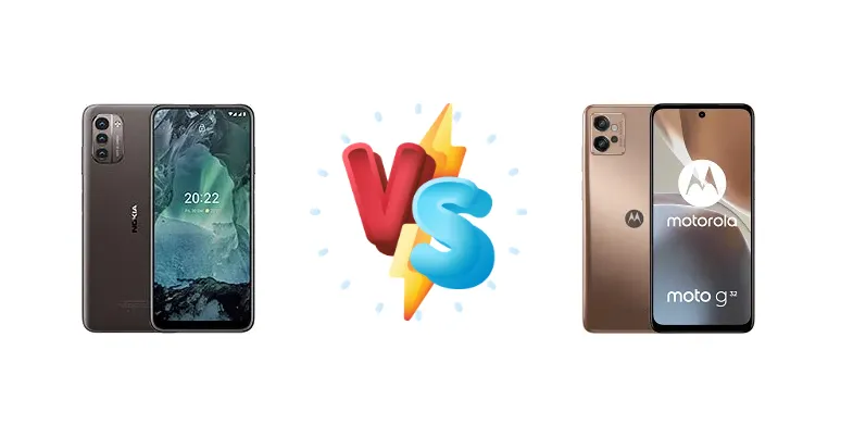 Nokia G21 vs Motorola Moto G32