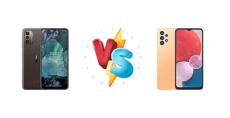 Nokia G21 vs Samsung Galaxy A13