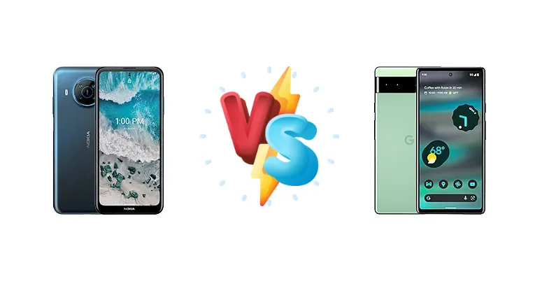 Nokia X100 vs Google Pixel 6a