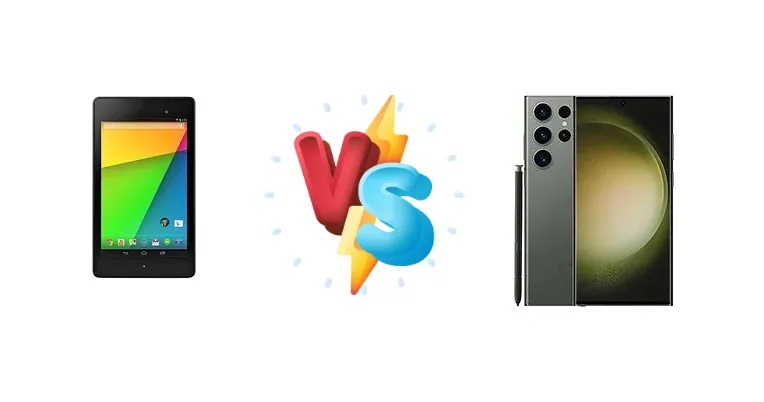 Asus Google Nexus 7 (2013) vs Samsung Galaxy S23 Ultra