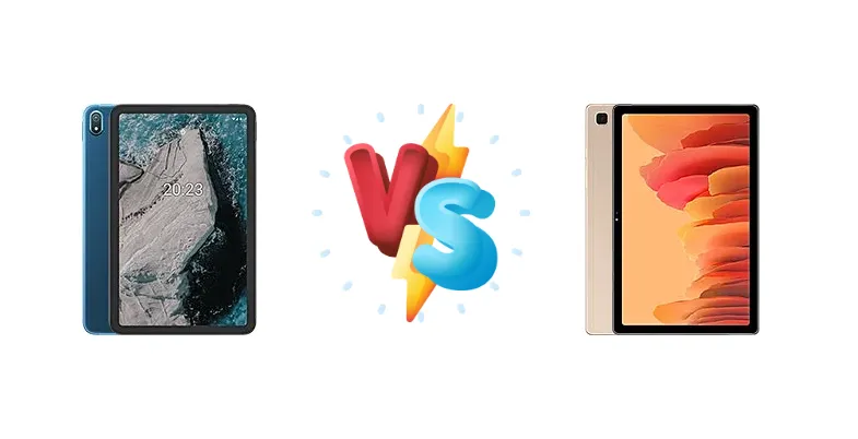 Nokia T20 vs Samsung Galaxy Tab A7 10.4 (2020)