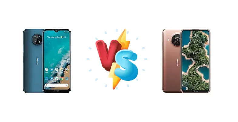 Nokia G50 vs Nokia X20
