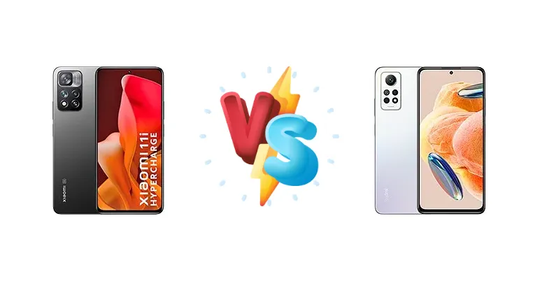 Xiaomi 11i HyperCharge 5G vs Xiaomi Redmi Note 12 Pro 4G